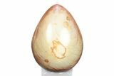 Polished Polychrome Jasper Egg - Madagascar #245707-1